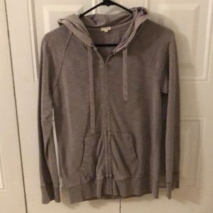 J Crew Zip-up hoodie